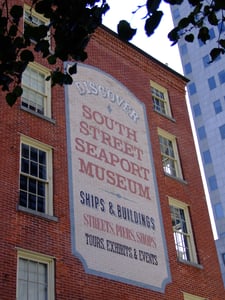 South_Street_Seaport_Museum_Wall_Sign
